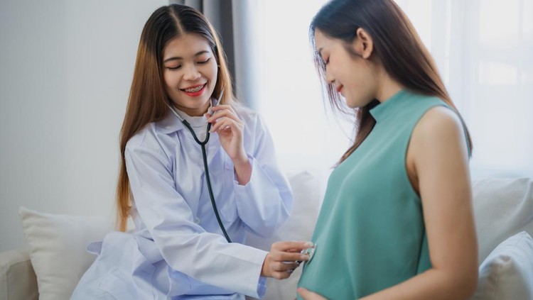 ibu hamil dan dokter