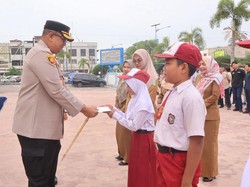 Polres Dumai Apresiasi Polisi Cilik: Semoga Jadi Inspriasi Anak-anak Lain