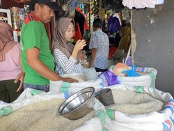 Harga Beras Premium di Pasar Lakessi Parepare Tembus Rp 16 Ribu/Kg