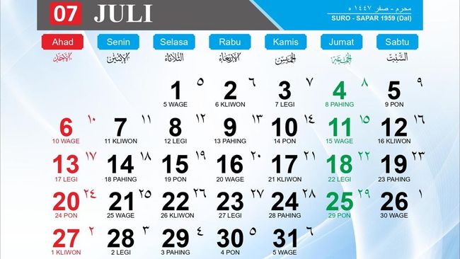 Ada 3 Hari Peringatan Penting di Tanggal 30 Juli, Apa Saja?