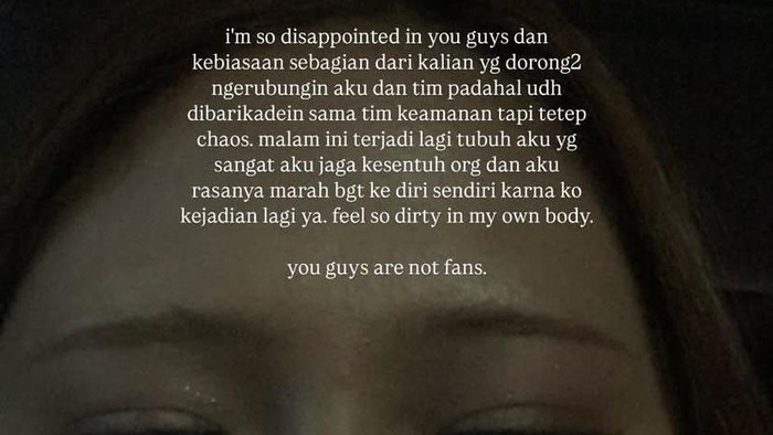 Nadin Amizah Curhat Alami Pelecehan dari Penonton