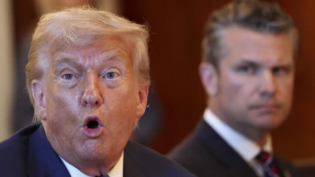 Trump Kecewa sampai Frustrasi soal Negosiasi Menlu AS Marco Rubio bertemu dengan Menlu Rusia Sergei Lavrov disela-sela konferensi tingkat tinggi (KTT) ASEAN di Kuala Lumpur, Malaysia, pada Kamis (10/7).