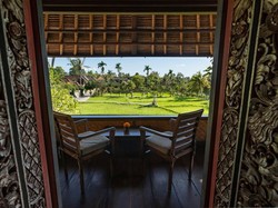 Penginapan Unik dengan View Sawah Ini di Bawah Rp 600 Ribu Semalam