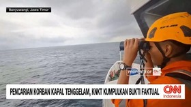 VIDEO: Pencarian Korban Kapal Tenggelam, KNKT Kumpulkan Bukti Faktual