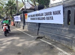 Sejumlah Warga Kota Malang Tolak Kehadiran Dr Zakir Naik