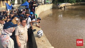 Pramono Teken 4 Penetapan Lokasi untuk Normalisasi Ciliwung