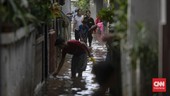 Banjir Jakarta Belum Surut Rabu Pagi, Air di Kembangan Masih 1 Meter