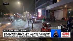 VIDEO: Banjir Jakarta, Sebuah Kisah Klasik untuk Warganya