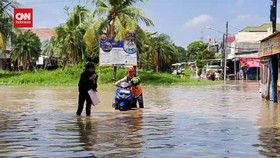 VIDEO: Banjir Rendam Kawasan Taman Kebalen Bekasi
