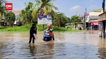 VIDEO: Banjir Rendam Kawasan Taman Kebalen Bekasi