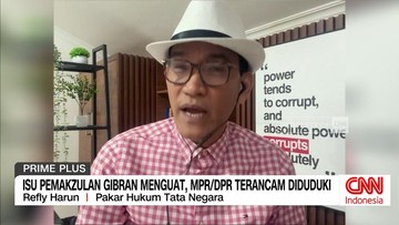 VIDEO: Purnawirawan TNI Ancam Duduki DPR, Refly Harun: Baru Pernyataan