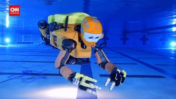 VIDEO: Robot Humanoid OceanOneK Jelajahi Laut Hingga 1.000 Meter