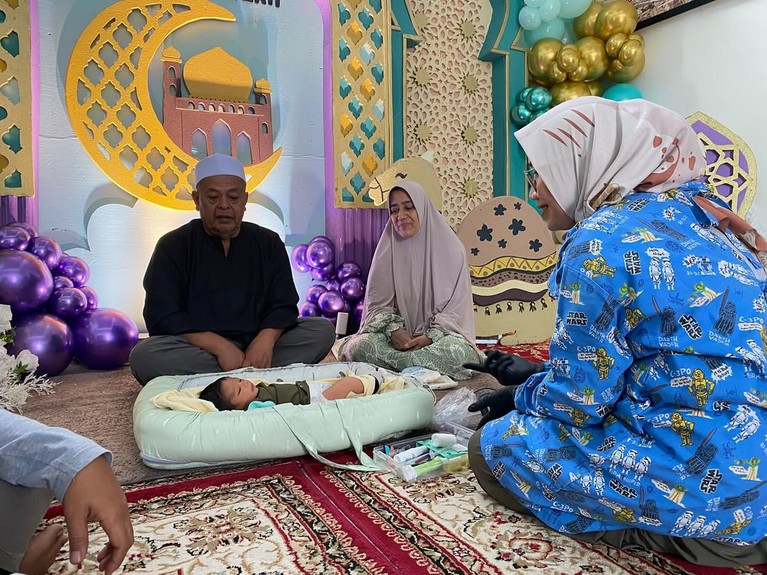 Akikah Anak Ketiga Ustaz Abdul Somad