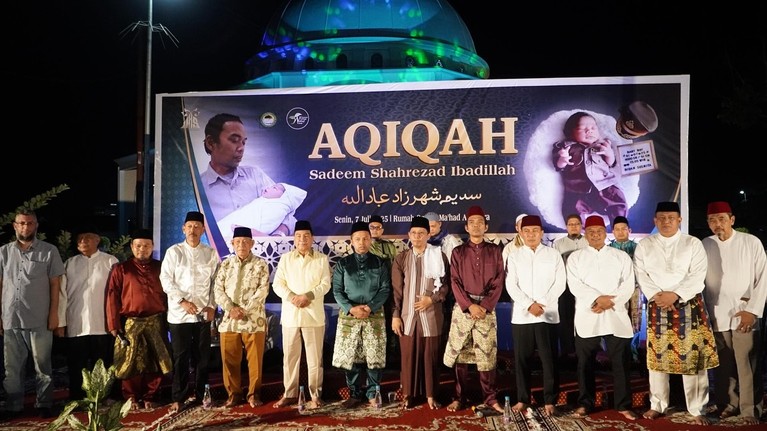 Akikah Anak Ketiga Ustaz Abdul Somad