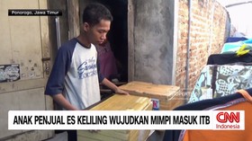 VIDEO: Anak Penjual Es Keliling Wujudkan Mimpi Masuk ITB