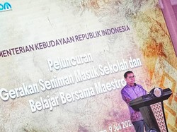 Kemenbud Luncurkan Gerakan Seniman Masuk Sekolah-Belajar Bersama Maestro