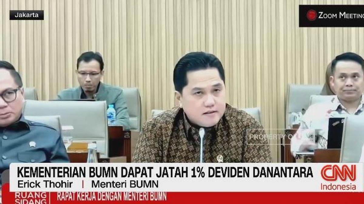 VIDEO: Kementerian BUMN Dapat Jatah 1% Deviden Danantara
