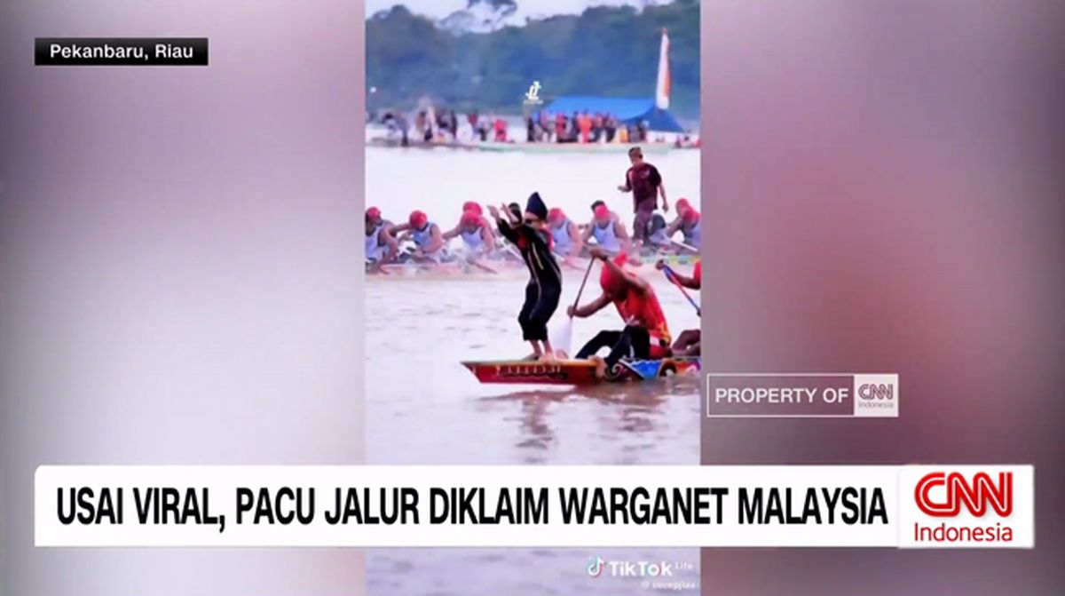 VIDEO: Pacu Jalur Diklaim Warganet Malaysia