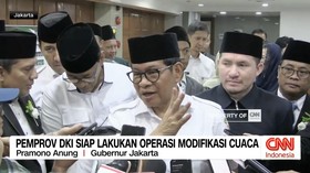 VIDEO: Pemprov DKI Siap Lakukan Operasi Modifikasi Cuaca