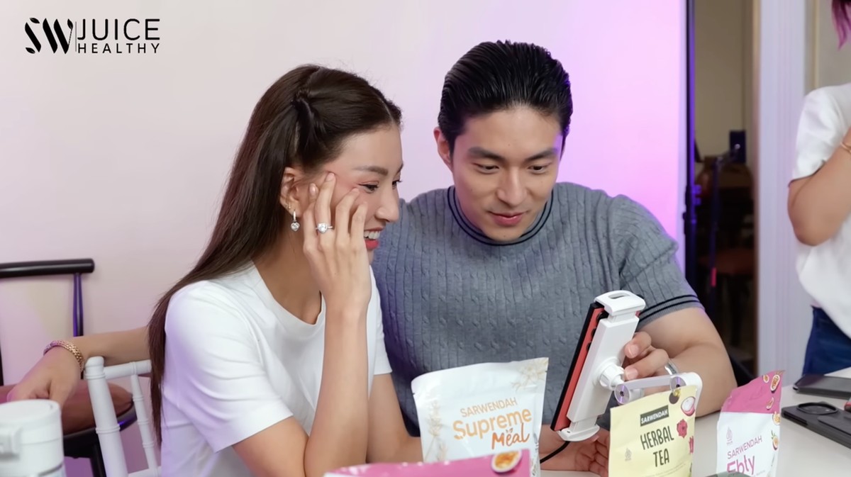 Sarwendah dan Giorgio Antonio