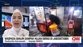 VIDEO: BMKG Perkirakan Mulai Besok Hujan 'Menjauh' dari Jakarta