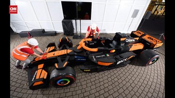 VIDEO: Replika Mobil McLaren Versi Lego Dipamerkan di Inggris