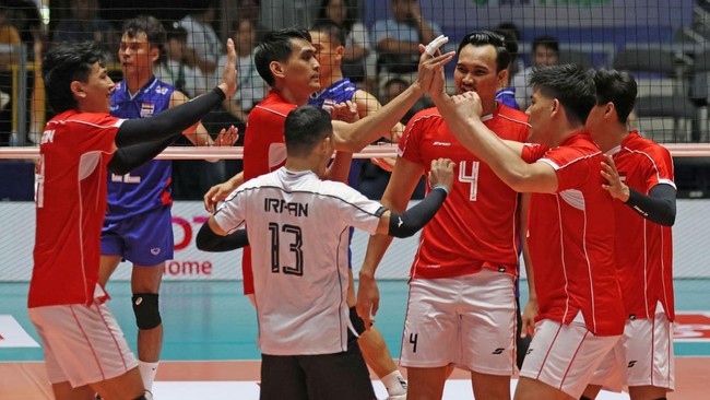 Klasemen SEA V League Usai Timnas Voli Indonesia Disikat Thailand Timnas Voli Indonesia dihajar Thailand 1-3, sedangkan Filipina menggilas Vietnam 3-0 di SEA V League 2025, Rabu (9/7). Berikut klasemen SEA V League 2025.