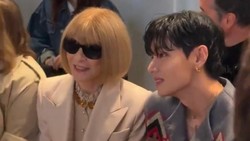 Interaksi V BTS dan Anna Wintour di Paris Jadi Sorotan