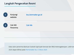 Cek BSU 2025 di Link https://bsu.kemnaker.go.id/, Klik dan Masukkan NIK!