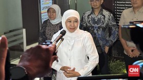 Khofifah Buka Suara Usai Diperiksa KPK sebagai Saksi Dana Hibah Jatim