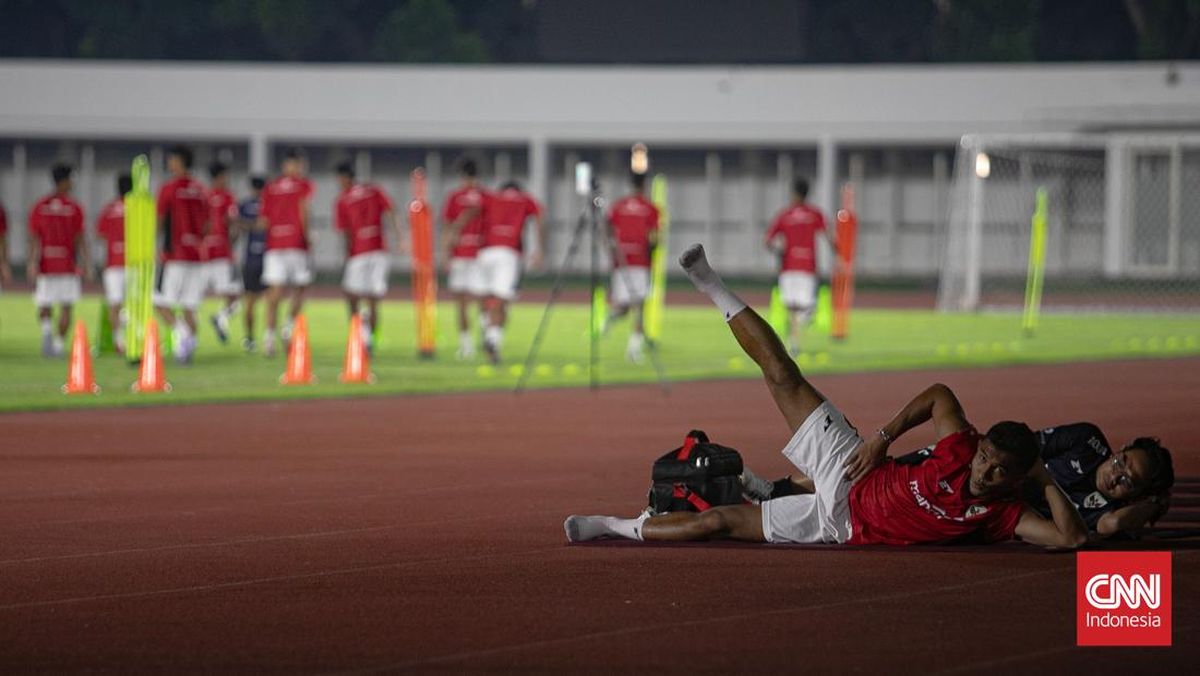 FOTO: Timnas U-23 Panaskan Mesin Tanpa Uji Coba Jelang Piala AFF