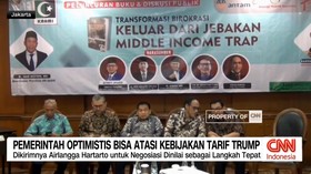 VIDEO: Pemerintah Optimis Bisa Atasi Kebijakan Tarif Trump