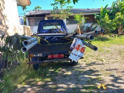 Maling Bermobil Gasak Rambu di Bantul Ternyata Pakai Pelat Merah Palsu