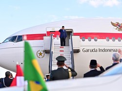 Akhiri Lawatan Bertemu Presiden Lula da Silva, Prabowo Tinggalkan Brasilia