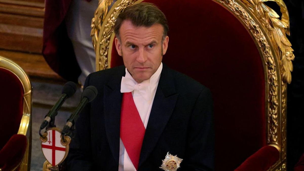 Presiden Macron ke Inggris Desak Gencatan Senjata dan Akui Palestina
