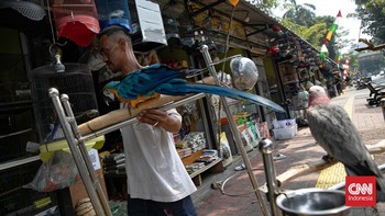 FOTO: Rencana Relokasi Pasar Barito Jaksel demi Proyek Taman ASEAN