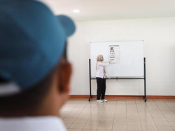 Momen Calon Siswa Sekolah Rakyat Jalani Cek Kesehatan Gratis