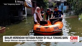 VIDEO: Banjir Villa Tomang Baru Meluas, 245 Rumah Terdampak