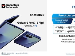 Pre-Order Galaxy Z Fold7 & Flip7 di Livin Sukha, Untung hingga Rp10,2 Juta