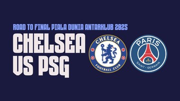 Sorotan Dunia Olahraga CNN Sport : INFOGRAFIS: Road to Final Piala Dunia Antarklub Chelsea vs PSG