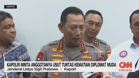 VIDEO: Kapolri Minta Anggotanya Usut Tuntas Kematian Diplomat Muda