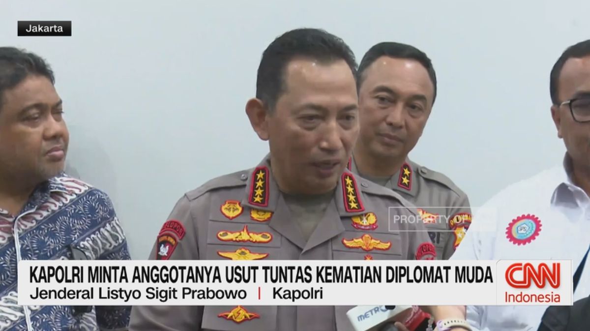 VIDEO: Kapolri Minta Anggotanya Usut Tuntas Kematian Diplomat Muda