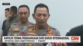 VIDEO: Kapolri Terima Penghargaan dari Buruh Internasional