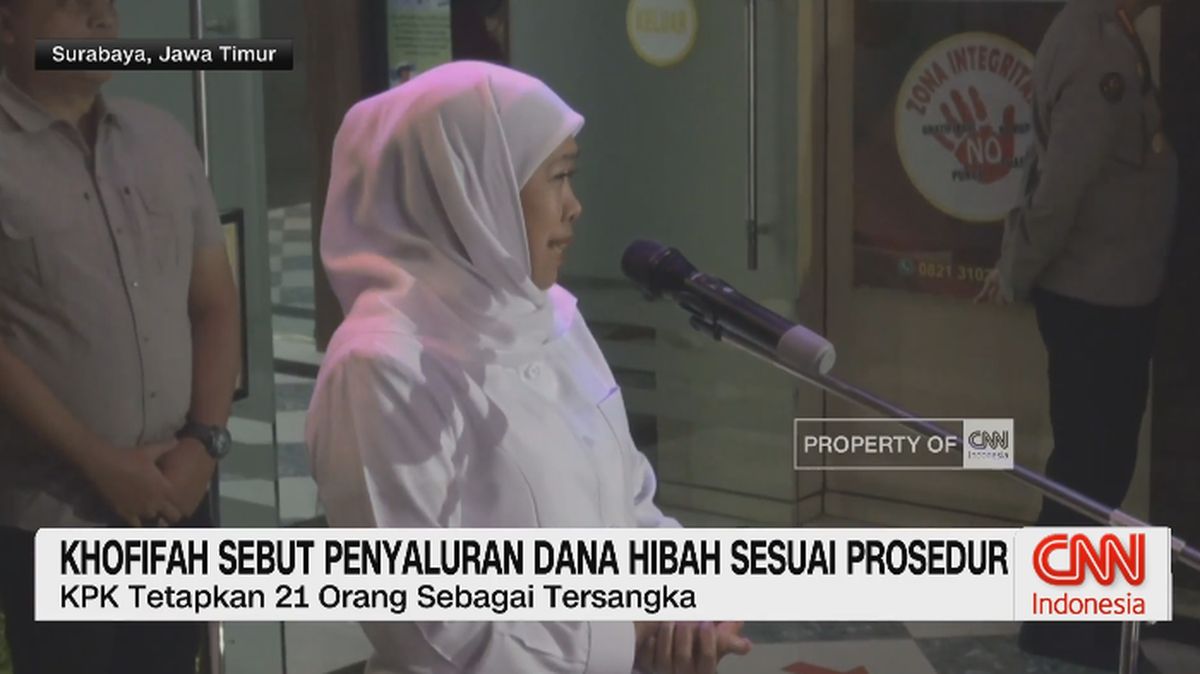VIDEO: Khofifah Sebut Penyaluran Dana Hibah Sesuai Prosedur