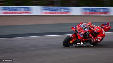 Kabar Sport CNN Terbaru : Hasil Kualifikasi MotoGP Jerman: Diguyur Hujan, Marquez Rebut Pole