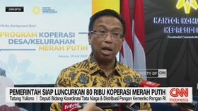 VIDEO: Pemerintah Siap Luncurkan 80 Ribu Koperasi Merah Putih