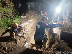 Pengerjaan Pipa di Jl Beringin Selesai, Suplai Air PDAM Makassar Mulai Normal