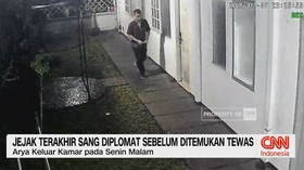 VIDEO: Jejak Terakhir Sang Diplomat Sebelum Ditemukan Tewas