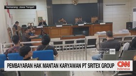 VIDEO: Pembayaran Hak Mantan Karyawan PT. Sritex Group