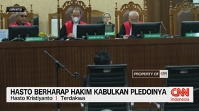 VIDEO: Hasto Berharap Hakim Kabulkan Pledoinya